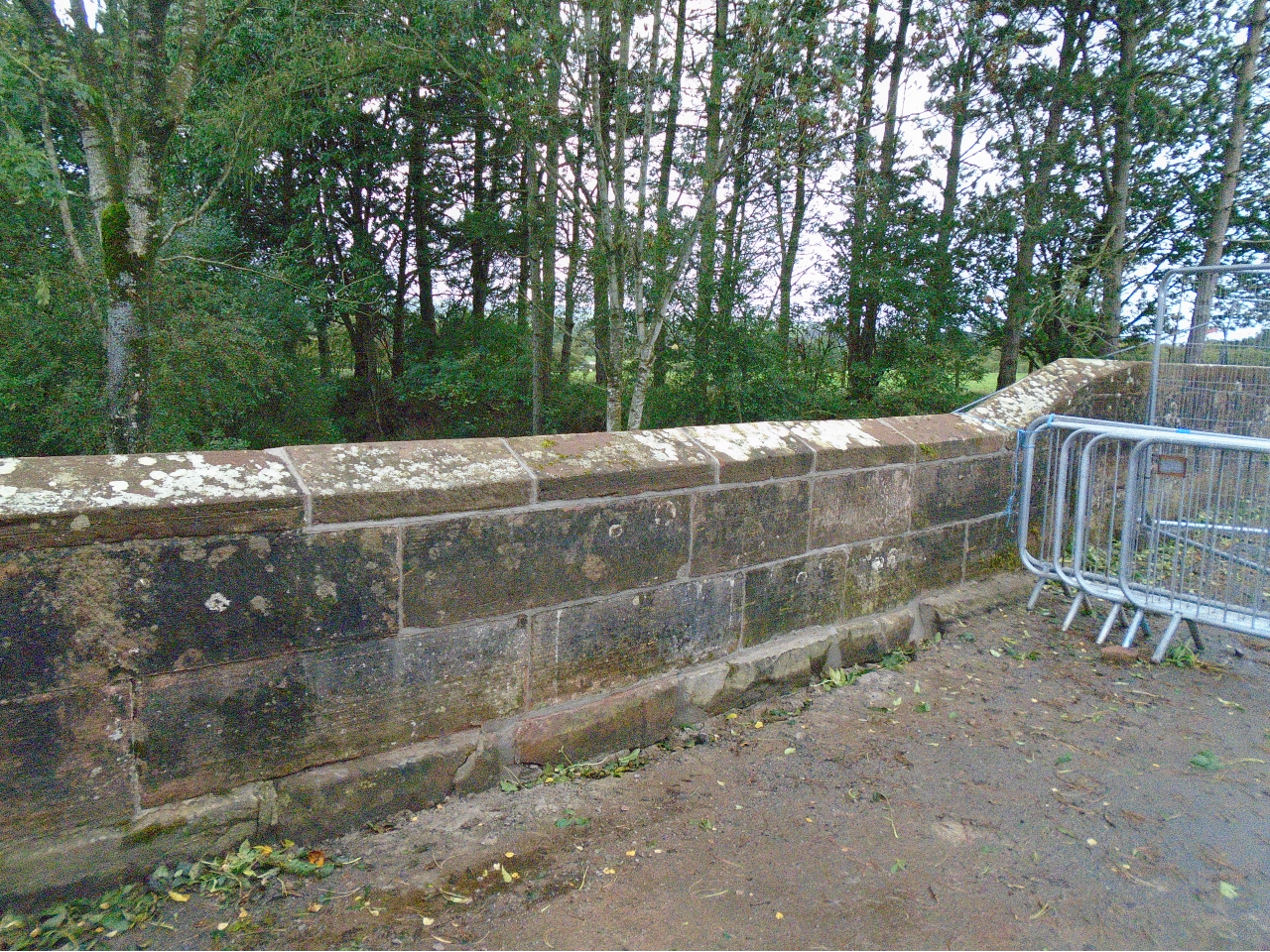 South parapet reinstated