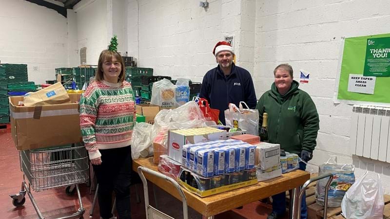 Spreading Christmas cheer with charity donations
